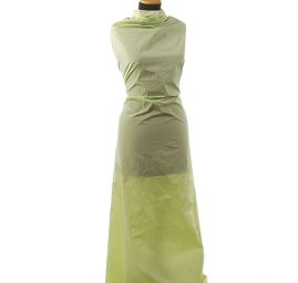 Taft hladký jemný pastel světle zelený