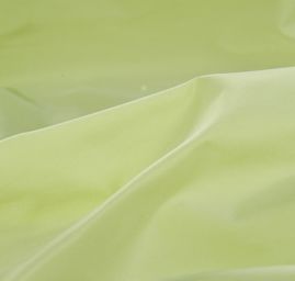 Taft hladký jemný pastel světle zelený
