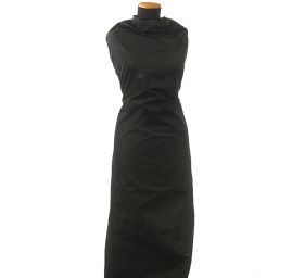 Taft/satén hladký jemný antracit