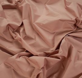 Taft hladký jemný pastel starorůžová