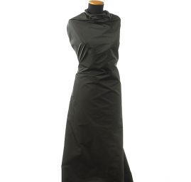 Taft/satén hladký jemný šedý tmavý