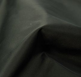 Taft/satén hladký jemný šedý tmavý