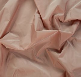 Taft hladký rezavěhnědobílá