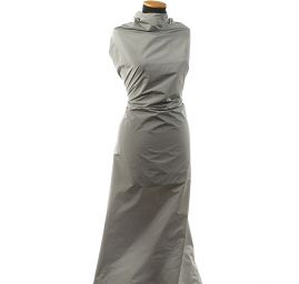 Taft hladký světle šedý/tmavě šedý