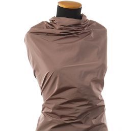 Taft hladký pevnější starorůžový/šedý