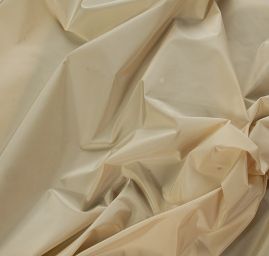 Taft hladký pevnější béžový