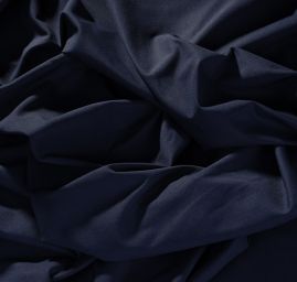 Kostýmová látka vlna / viskóza zmes temne modrá