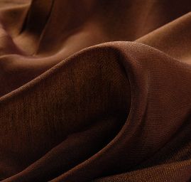 Lamé šatová látka zlatohnědá