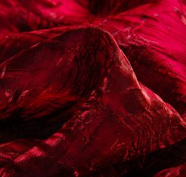 Lamé šatová látka kreš fuchsiová