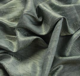 Lamé šatová látka zelenomodrá