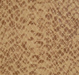 Imitace hadí kůže hnědobéžová