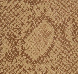 Imitace hadí kůže hnědobéžová