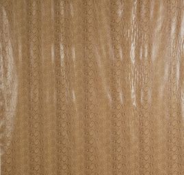 Imitace hadí kůže hnědobéžová