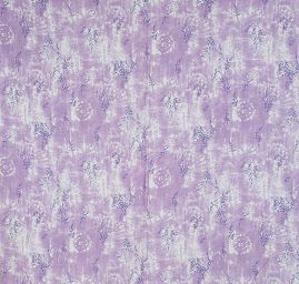 Viskózová látka květinový vzor levandule