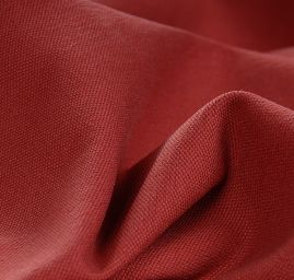 Pružná látka bavlna směs matná cihlově červená