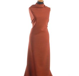 Kostýmovka vlna směs pevnější skořicová II.jakost