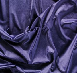 Úplet imitace plavkoviny jemný lesk fialový tmavý