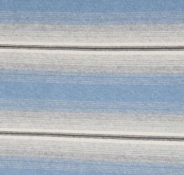 Úplet pletenina bavlna proužky modrá bílá