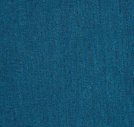 Len pružný viskoza směs jeans modrá