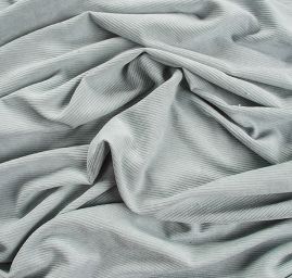 Manšestr pružný polyester směs mint