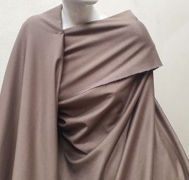 Úplet vyšší gramáže hnědošedý