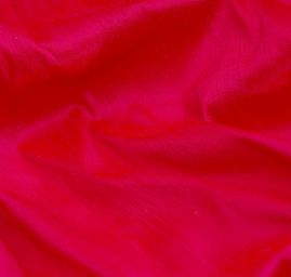 Šantung jednobarevný ostře růžový