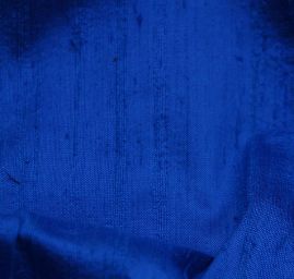 Šantung jednobarevný sytě modrá