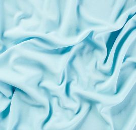 Úplet žoržet jemný tyrkysový II.jakost