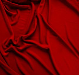 Úplet žoržet jemný červený