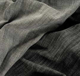 Riflovina pružná černobílý melír