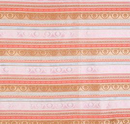 Taft s plastickou žakárovou výšivkou