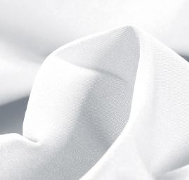 Kostýmová látka pružná viskoza směs bílá