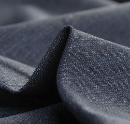 Bavlněné plátno modrý melír