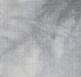 Šatová látka batika šedozelená