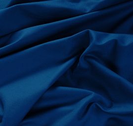 Pružná látka bavlna směs matná tm. tyrkys