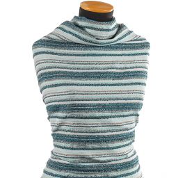 Látka Art Fabrics kostýmovka vlna směs tyrkys