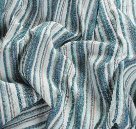 Látka Art Fabrics kostýmovka vlna směs tyrkys