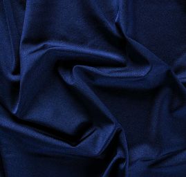 Úplet imitace plavkoviny lesk modrý