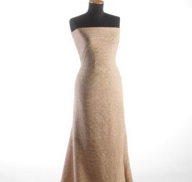 Kostýmová látka imitace ručně tkané nopky