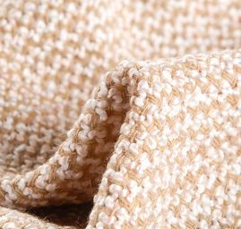 Kostýmová látka imitace ručně tkané nopky