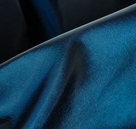 Taft  šanžán modročerný