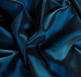 Taft  šanžán modročerný