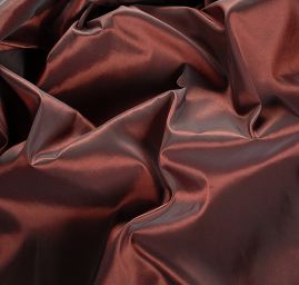 Taft šanžán lososový/modrý