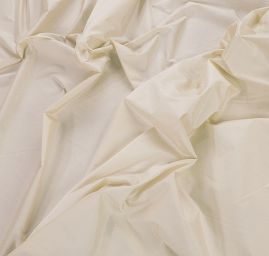 Taft  jednobarevný béžový