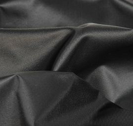 Taft  šanžán černý/šedý