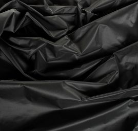 Taft  šanžán černý/šedý