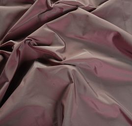 Taft hladký šanžán fialový/šedý