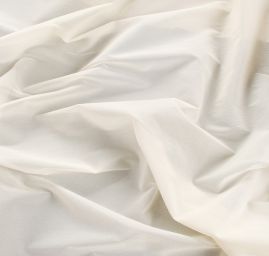 Organza pružná směs viskoza hedvábí smetanová