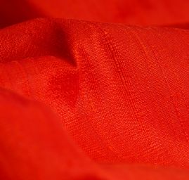 Šantung jedobarevný skořicové barvy