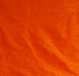 Šantung jednobarevný jasně oranžový